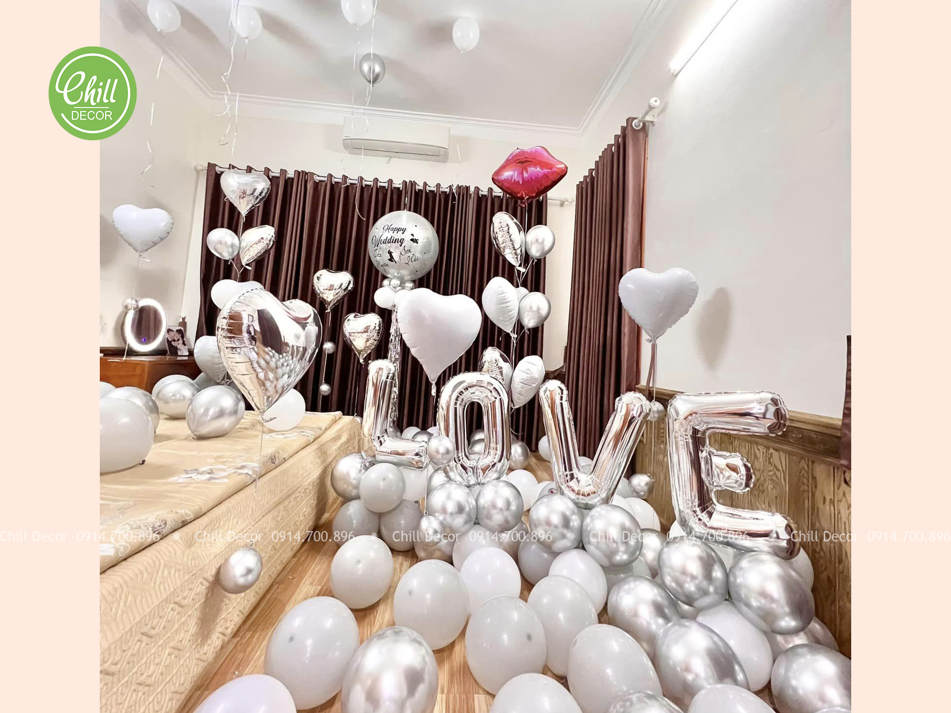 Đội ngũ trang trí chuyên nghiệp và tận tâm