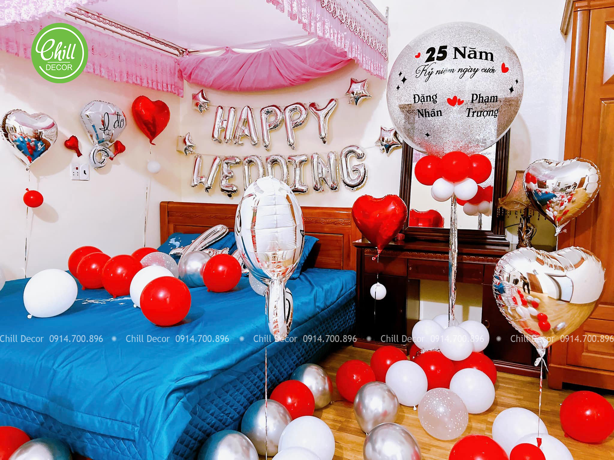 Dịch vụ trang trí phòng cưới